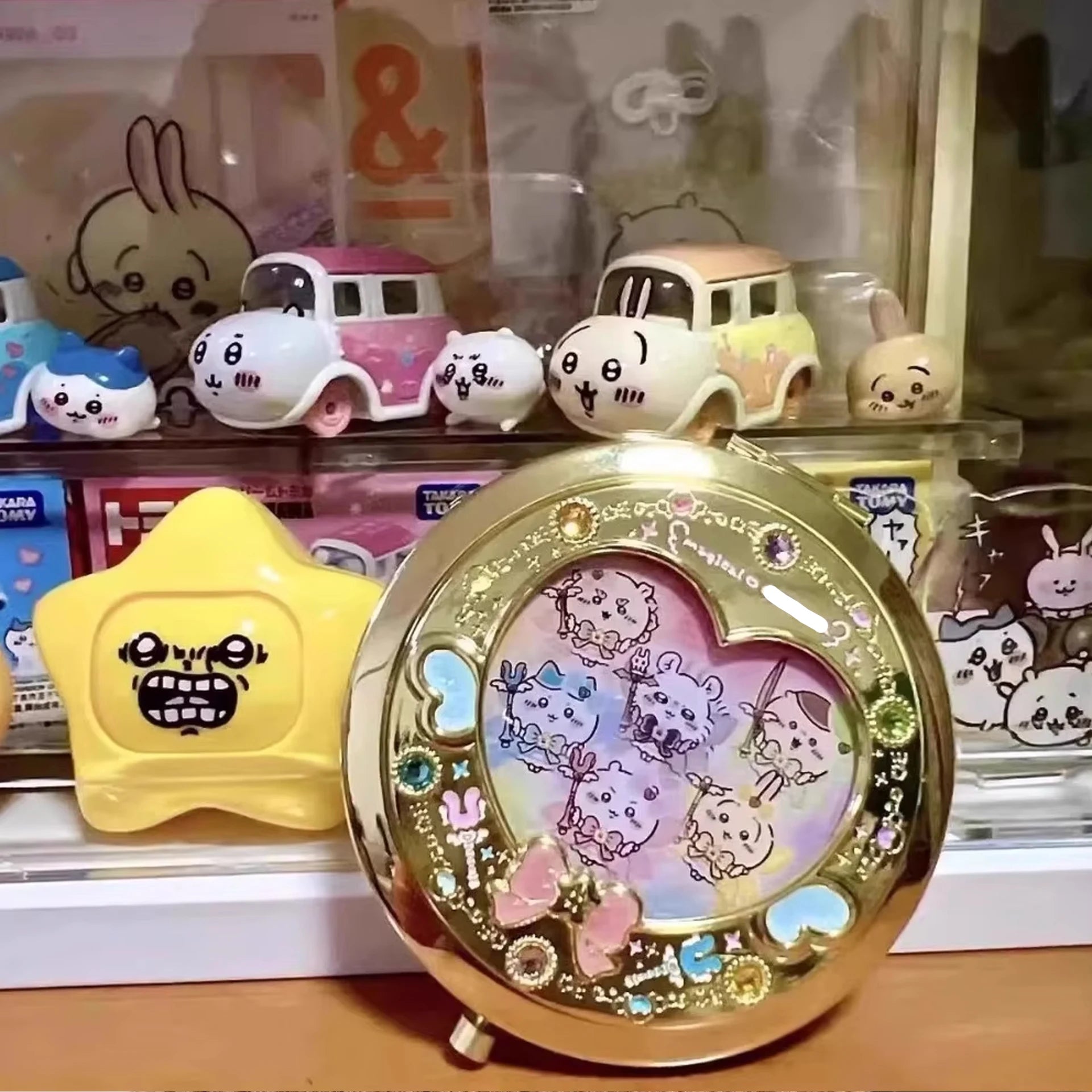 Magic Girl Heart Shaped Compact Mirror