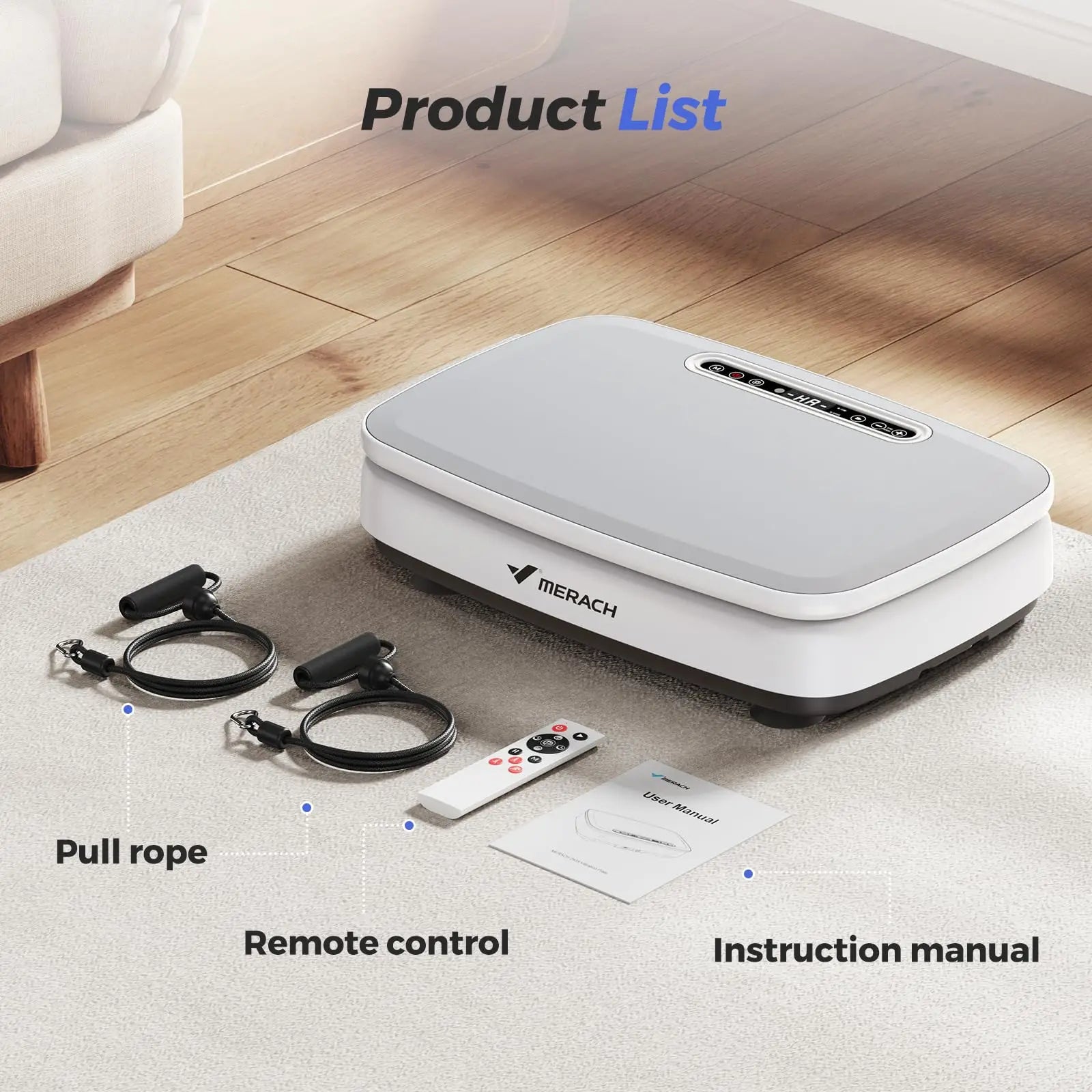 Vibration Plate Machine with Light | Whole Body Lymphatic Drainage