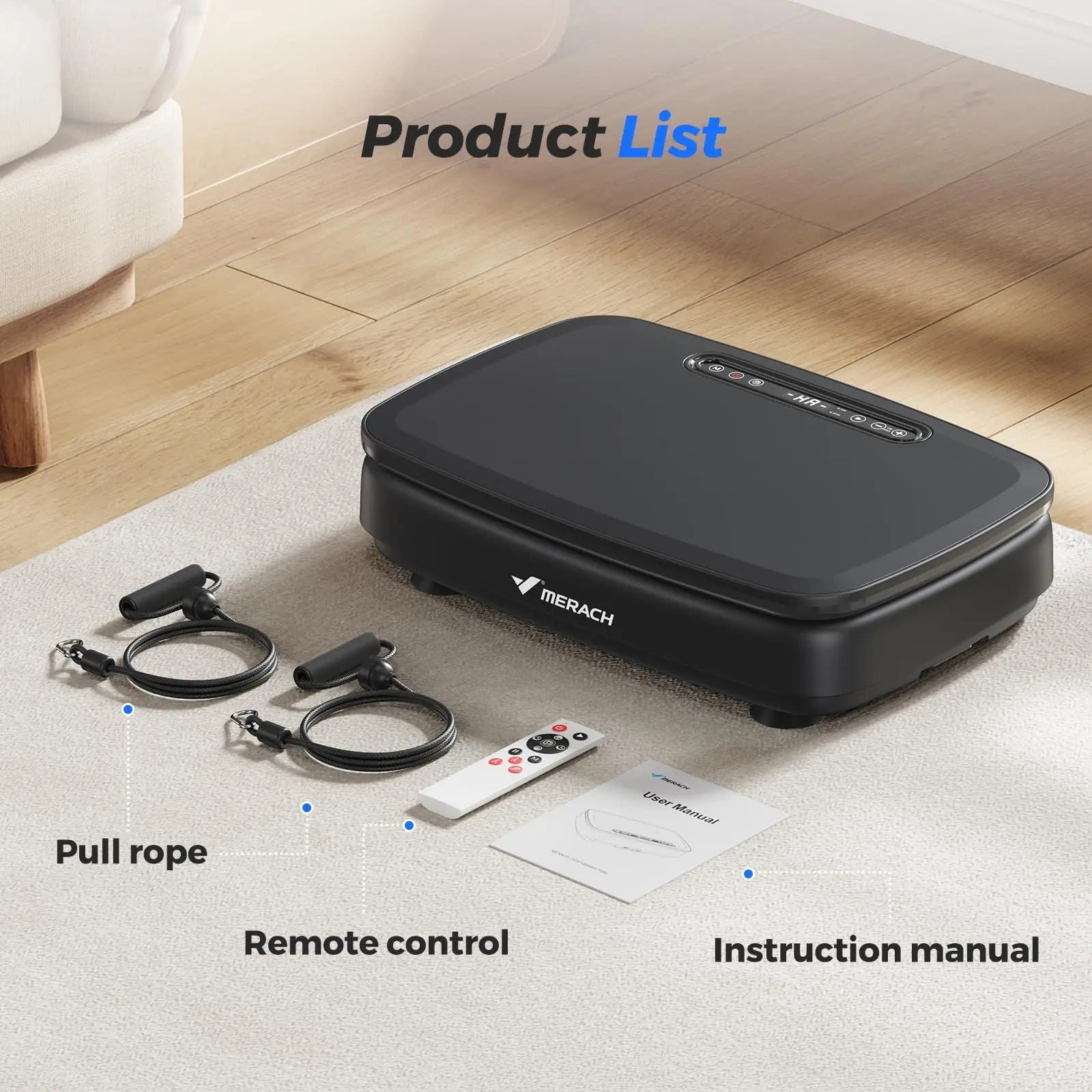 Vibration Plate Machine with Light | Whole Body Lymphatic Drainage