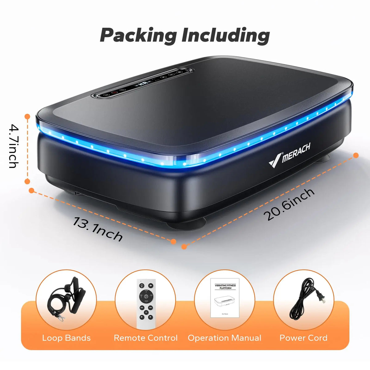 Vibration Plate Machine with Light | Whole Body Lymphatic Drainage