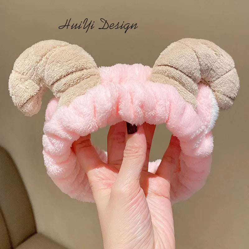 Cute Plush Animal Themed Hairband