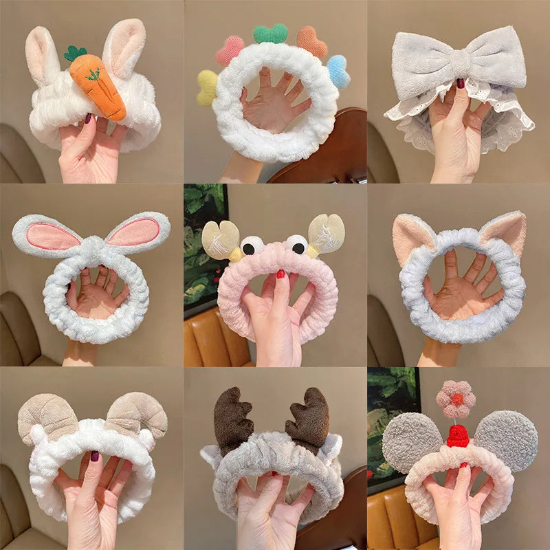 Cute Plush Animal Themed Hairband