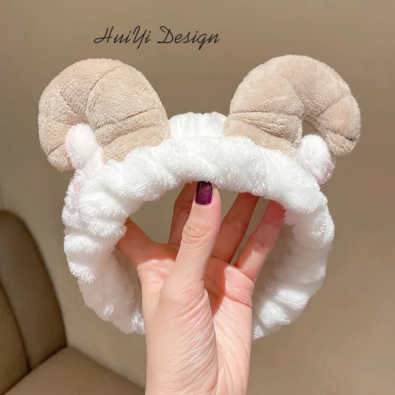 Cute Plush Animal Themed Hairband