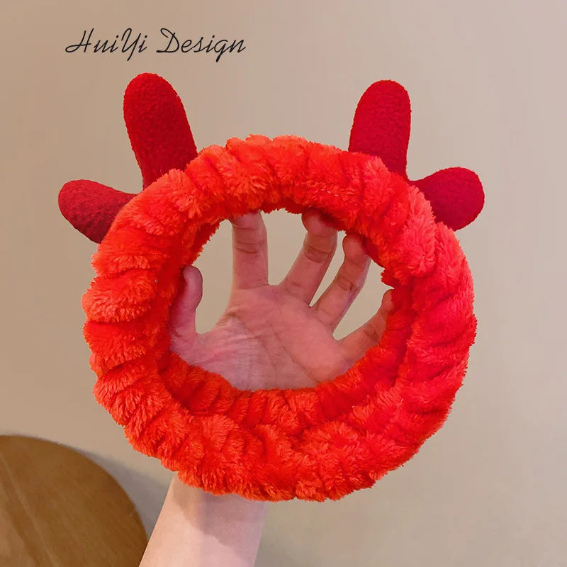 Cute Plush Animal Themed Hairband