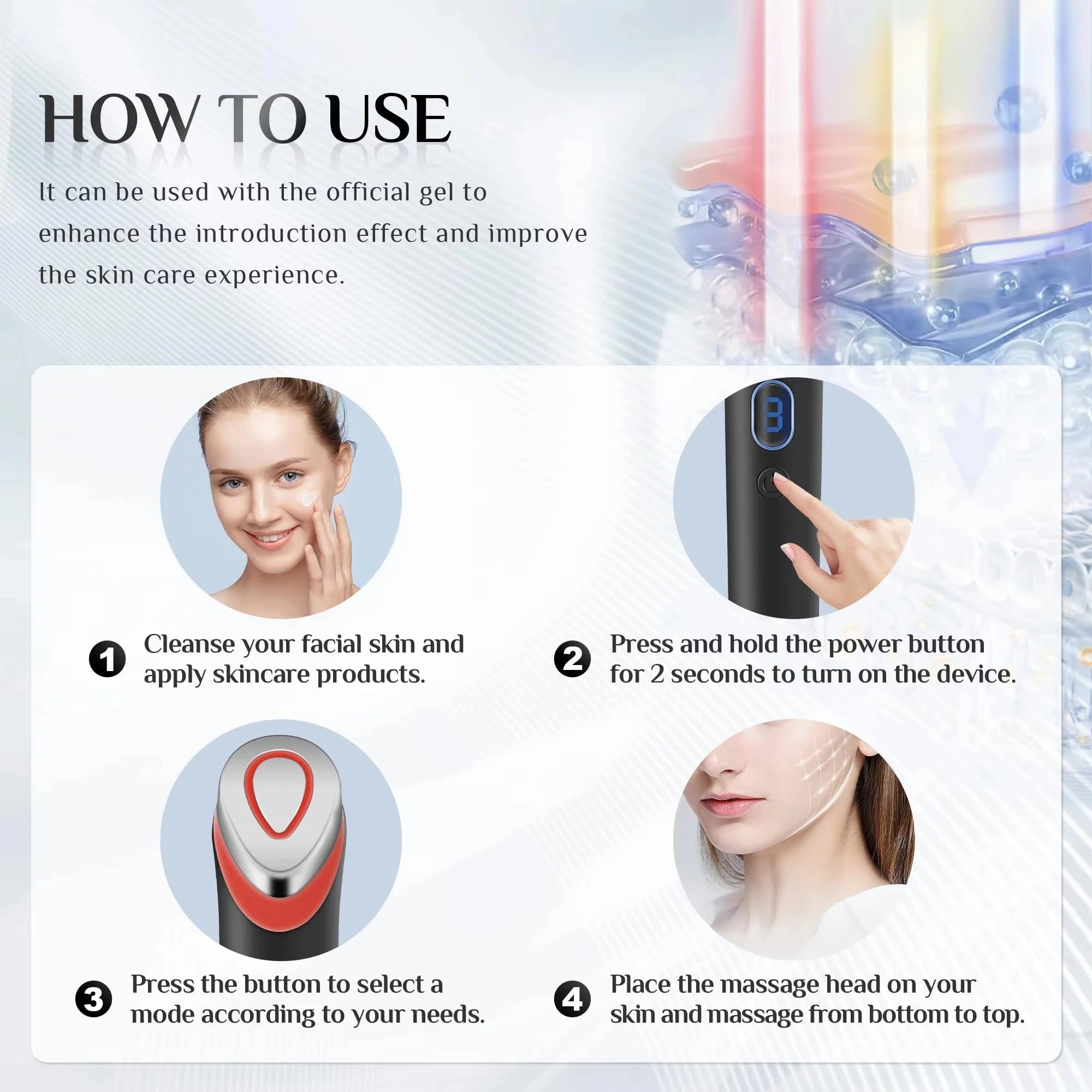 Dr. Realpen Face Microcurrent Eye Lifting & Tightening Massager