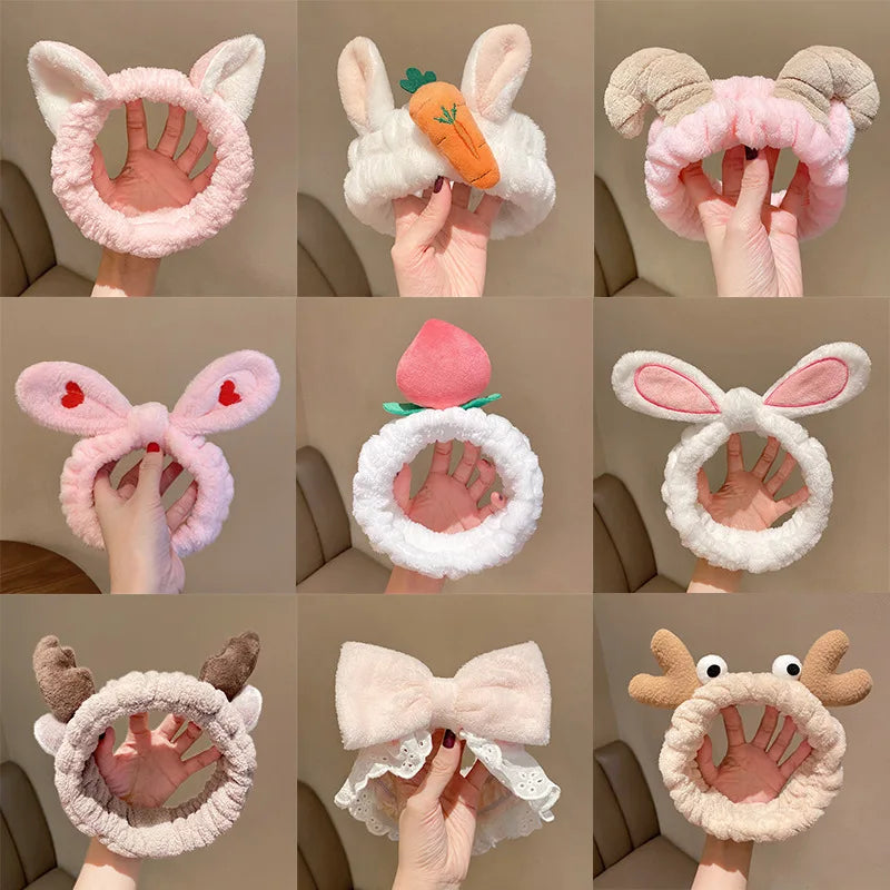 Cute Plush Animal Themed Hairband