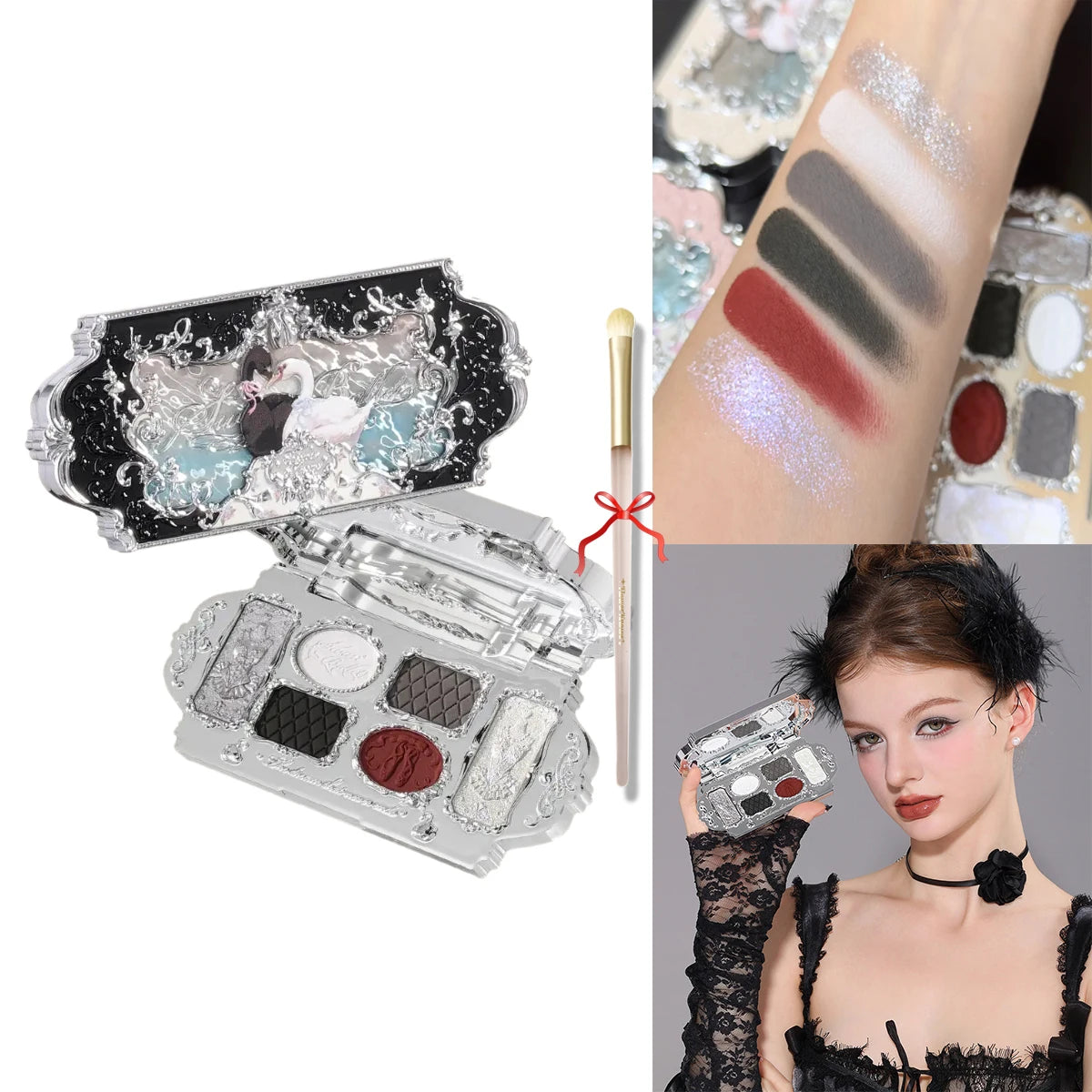 Swan Ballet 6 Color Eyeshadow Palette