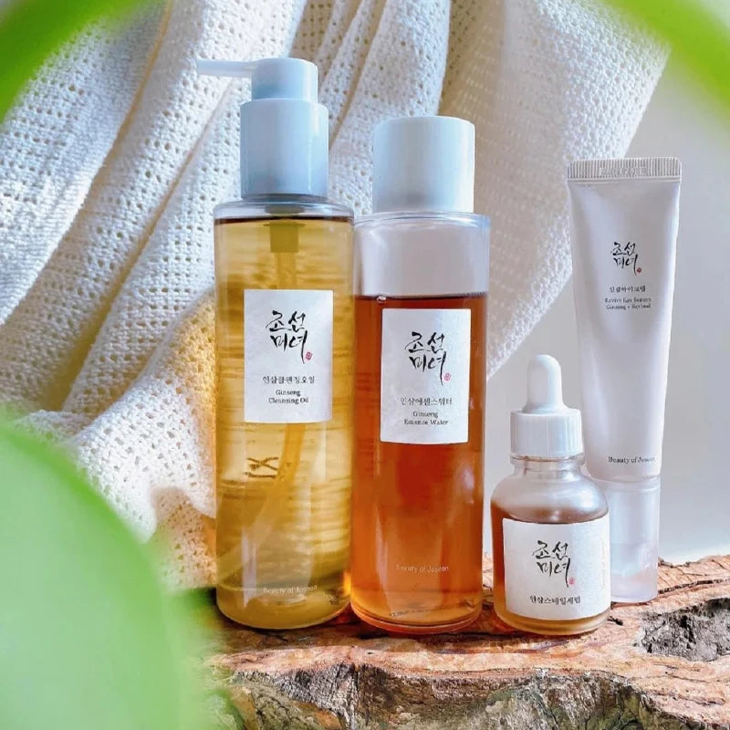 Beauty of Joseon Mild Facial Cleanser | Toner | Essence | SPF50+ Anti UV Rice Probiotic Sunscreen