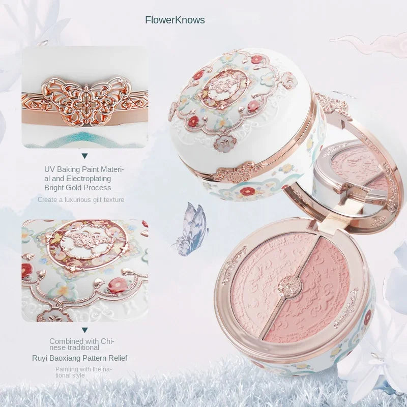 10 % OFF! | Flower Knows Blusher Butterfly Cloud Collar Collection Rouge Box Duo