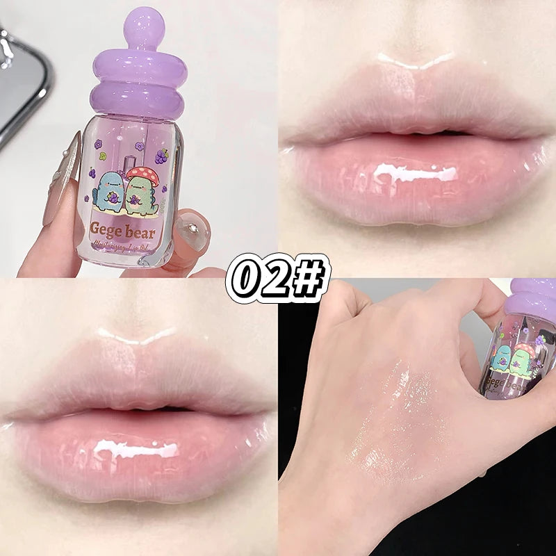Gege Bear Cute Cartoon Lip Oil