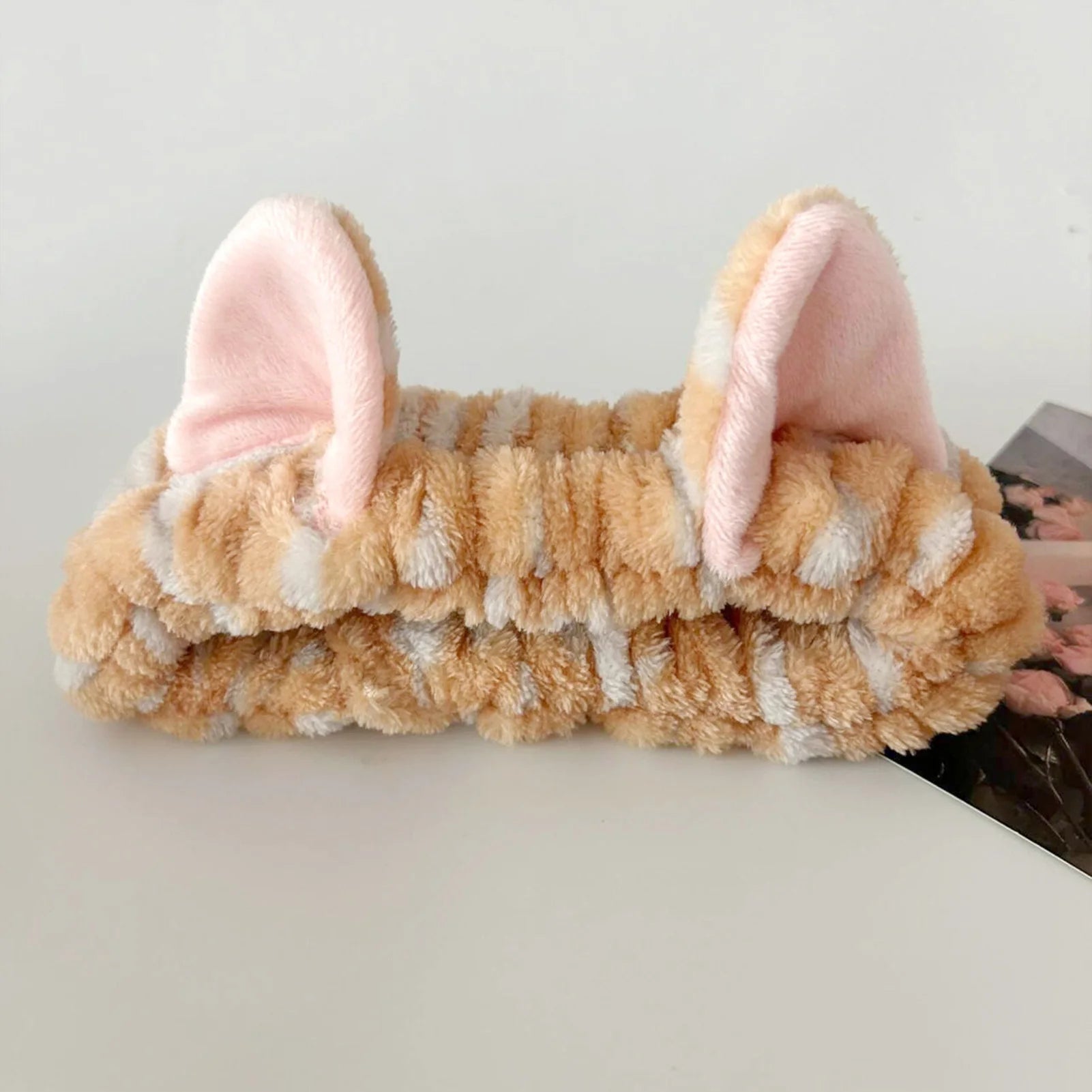 Plush Headband and Wrist Strap Set