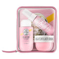 Sol De Janeiro Beija Flor 3-Piece Body Care Gift Set - Elasti-Cream, Body Wash & Cheirosa 68 Mist with Pink Pouch
