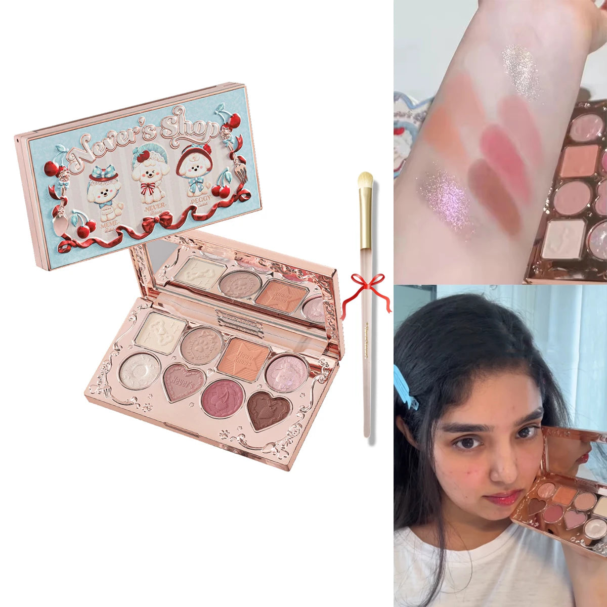 Swan Ballet 6 Color Eyeshadow Palette