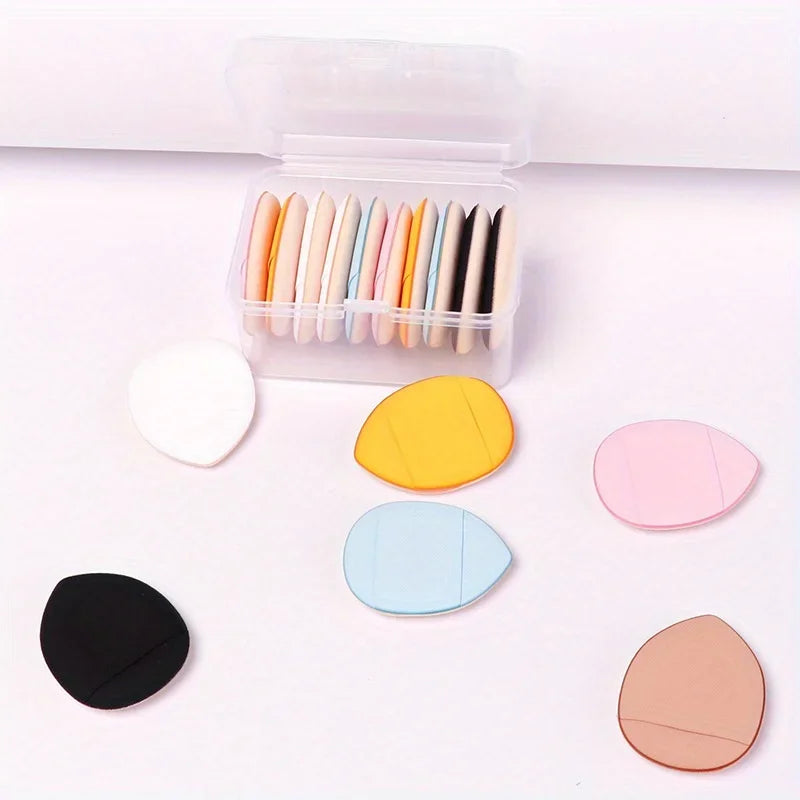 5pcs Fingertip Mini Puff Makeup Sponges