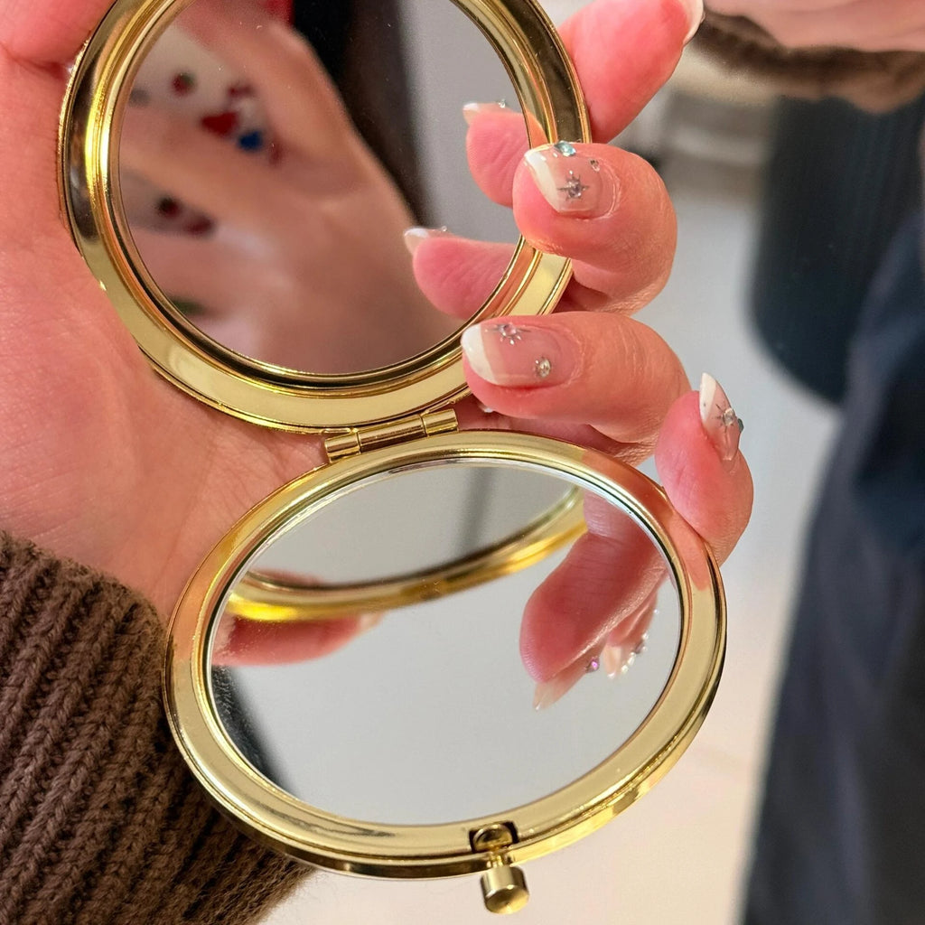 Magic Girl Heart Shaped Compact Mirror