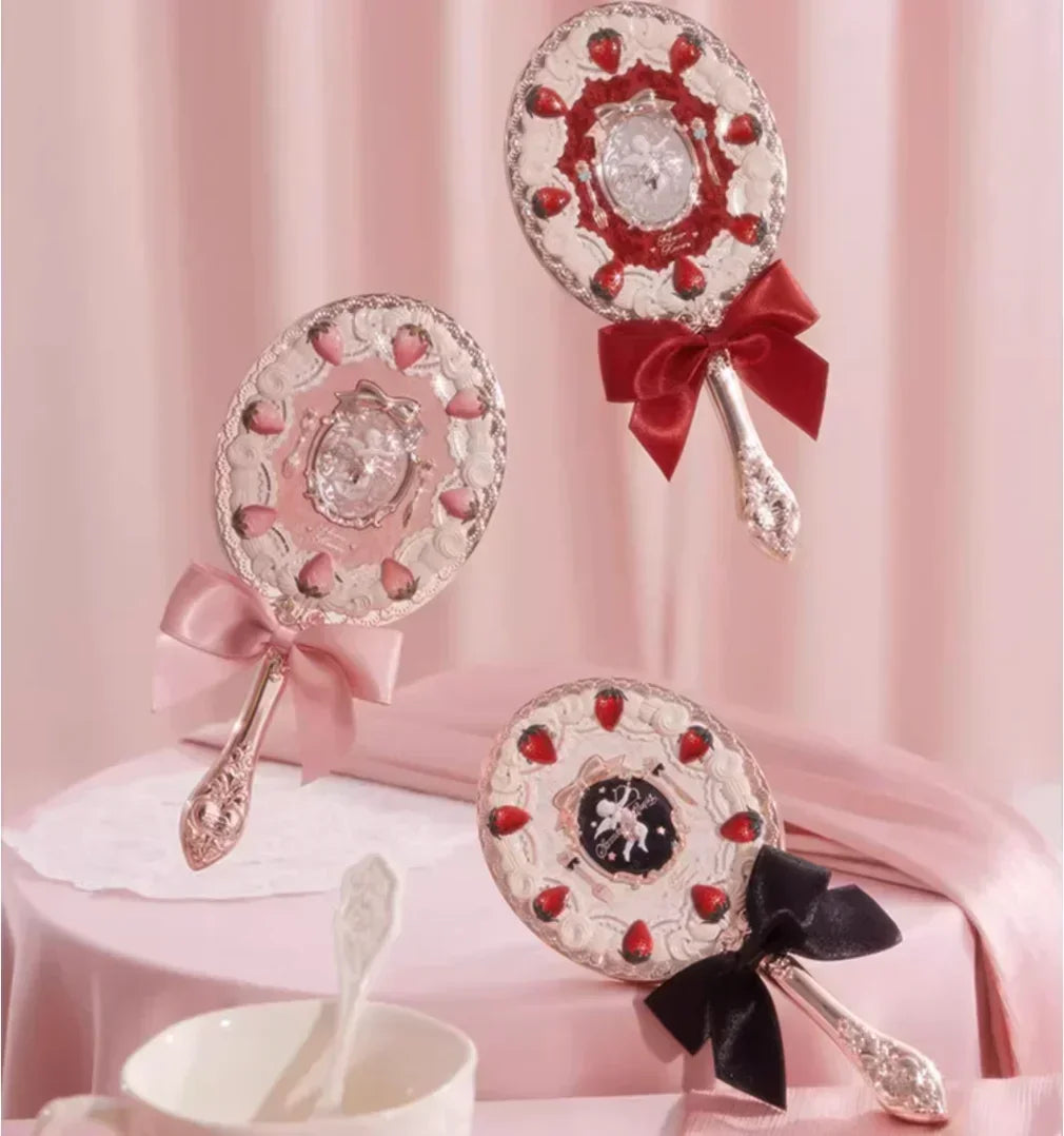 Strawberry Cupid Collection Hand Mirror