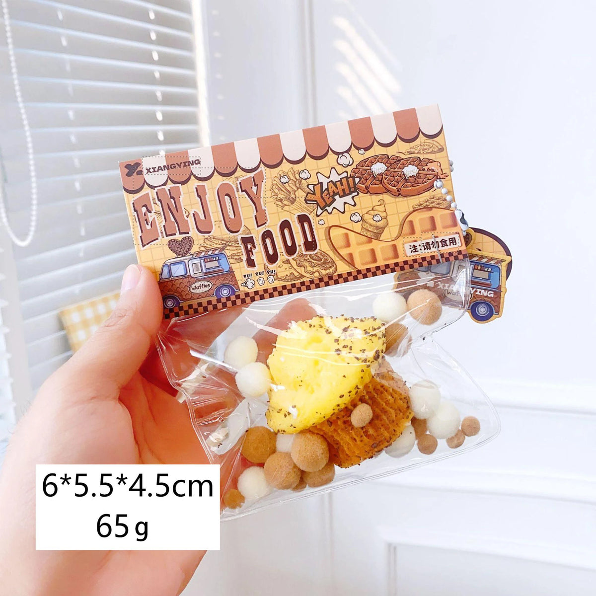 Food squeezing toys, soft and sticky with slow rebound, squeeze and relax jelly stress relief toys, for children and adults.