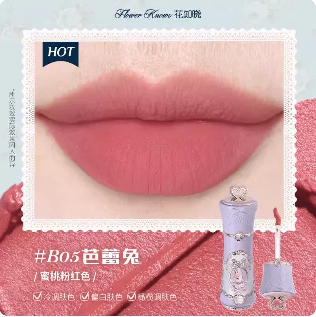 Strawberry Rococo Series Cloud Lip Cream Gloss
