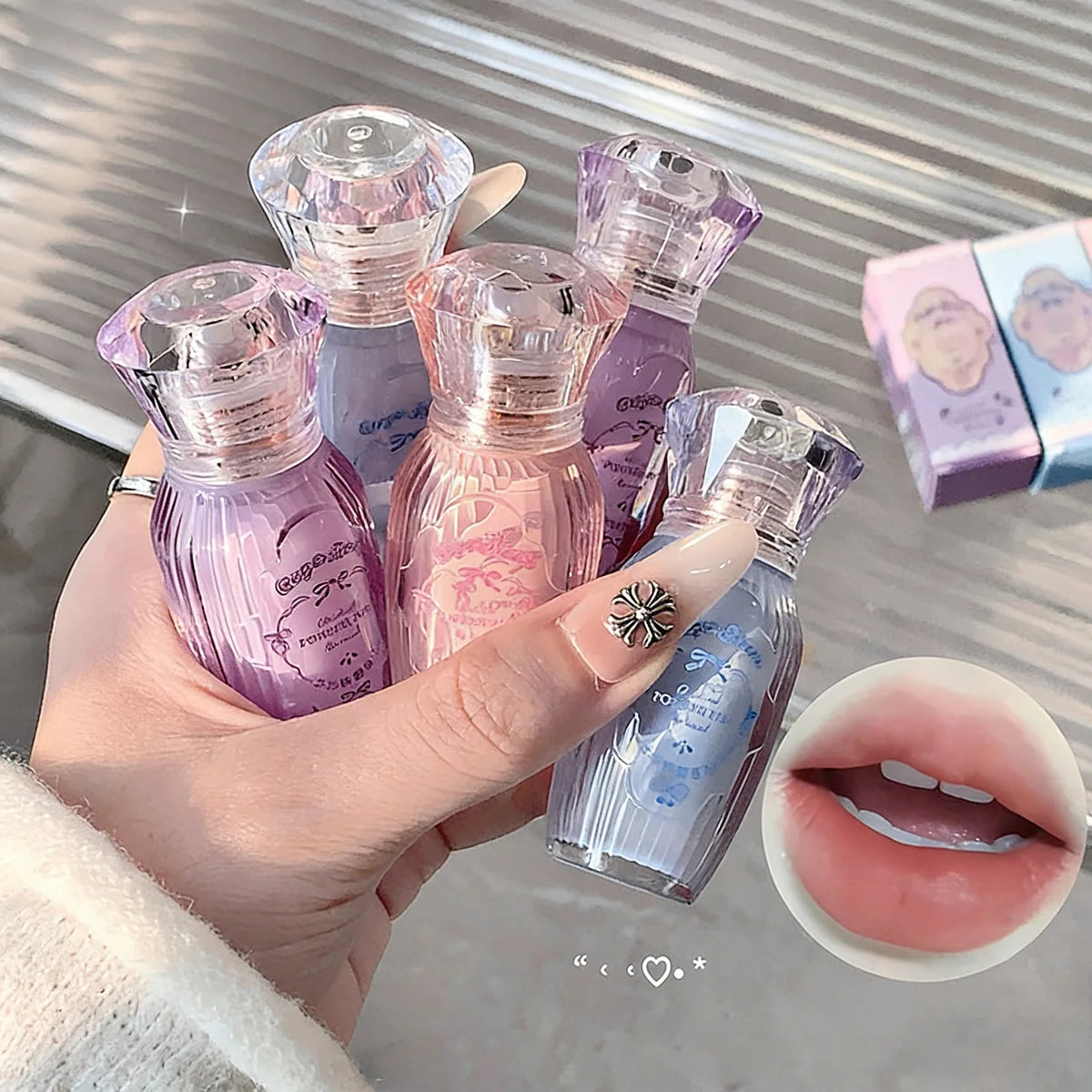 Gege Bear Cloud Mist Powder Fog Lip Mud