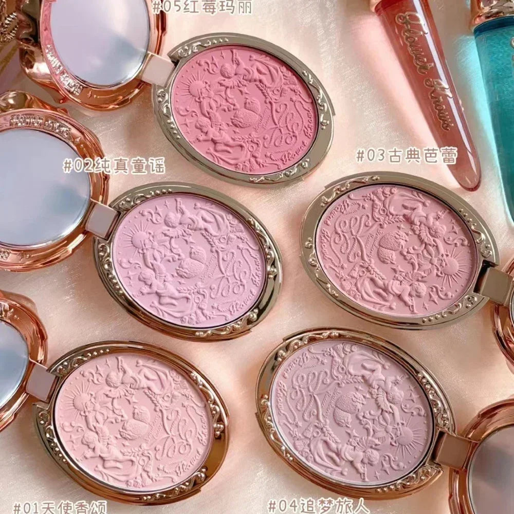 Strawberry Rococo Series Embossed Blush