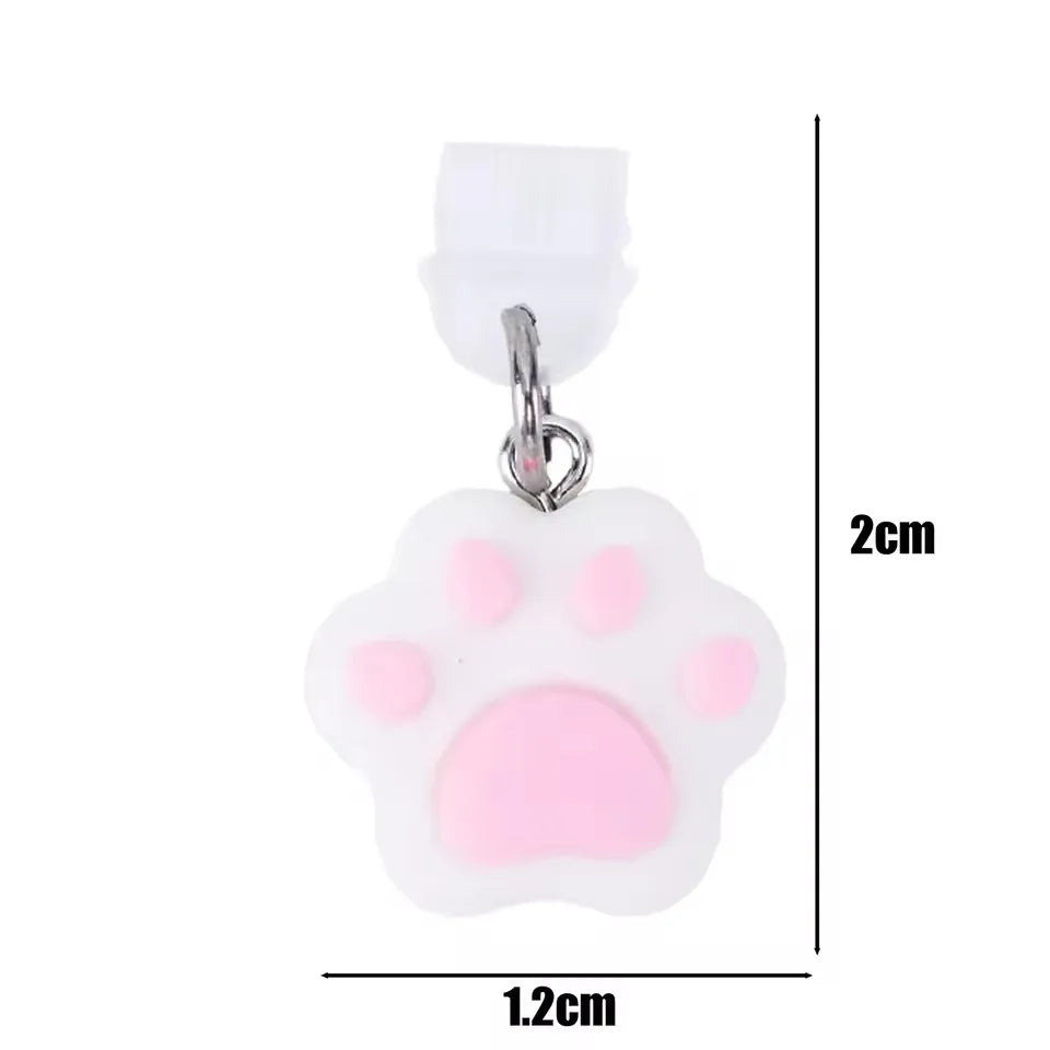 Cute Cartoon Cat Paw Dust Plug Pendant
