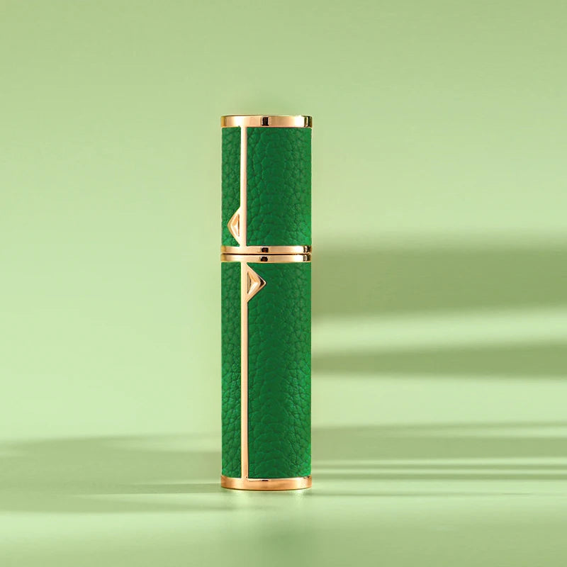 5/8/10ml PU leather mini perfume Atomizer Bottle Sprayer Suitable for Boarding Tight Sealing Travel Customized Refillable Bottle