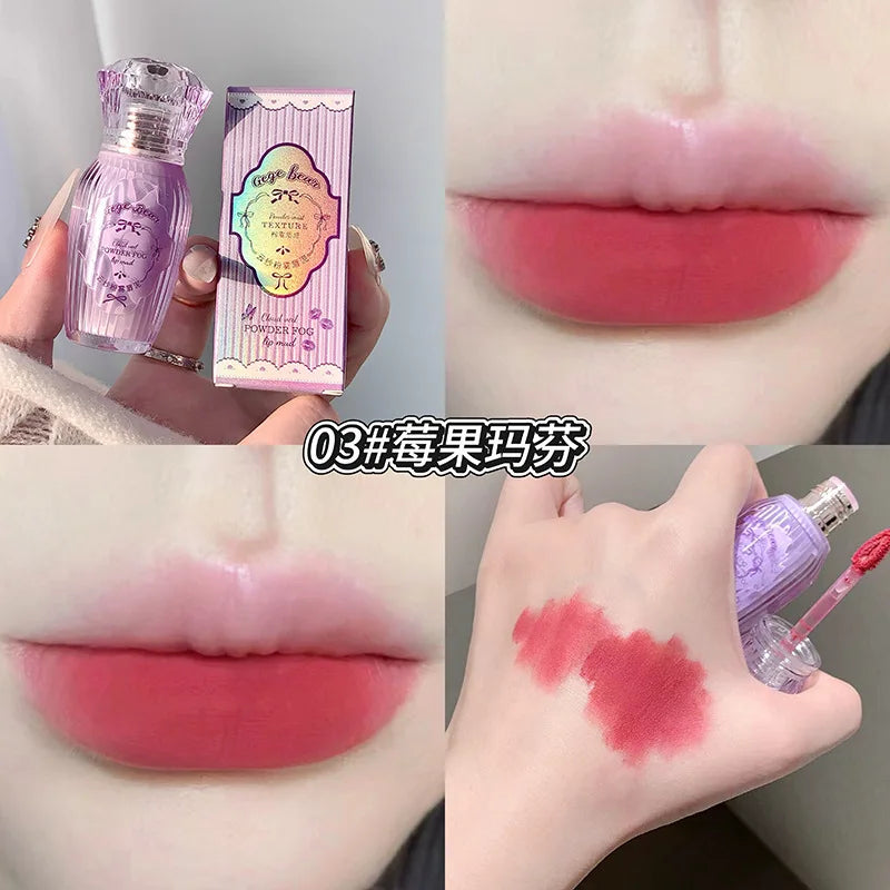 Gege Bear Cloud Mist Powder Fog Lip Mud