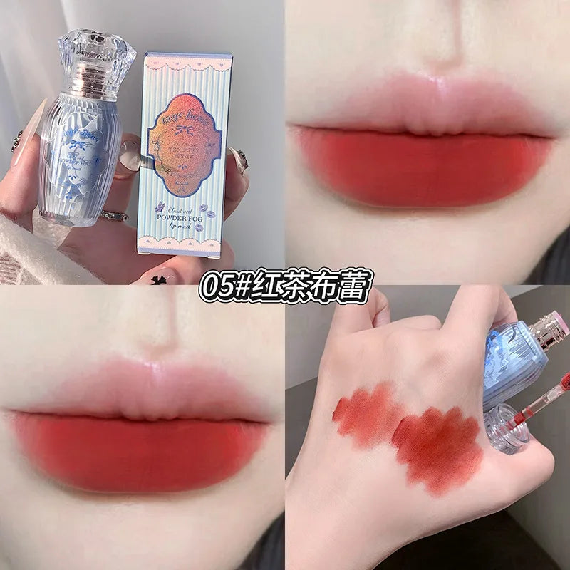 Gege Bear Cloud Mist Powder Fog Lip Mud