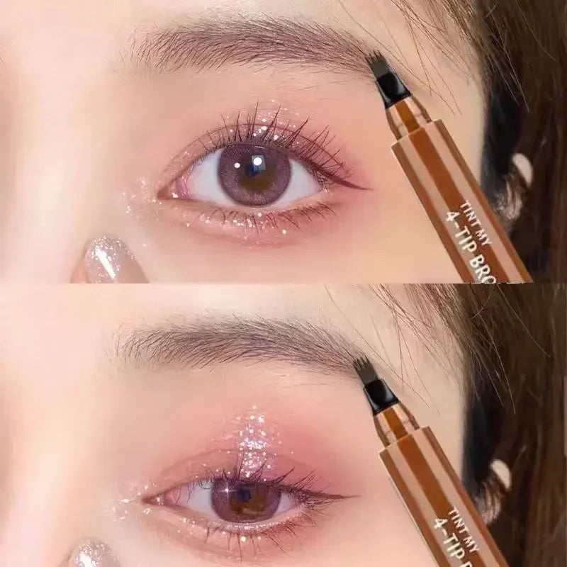 Korean Four Fork Eyebrow Pencil