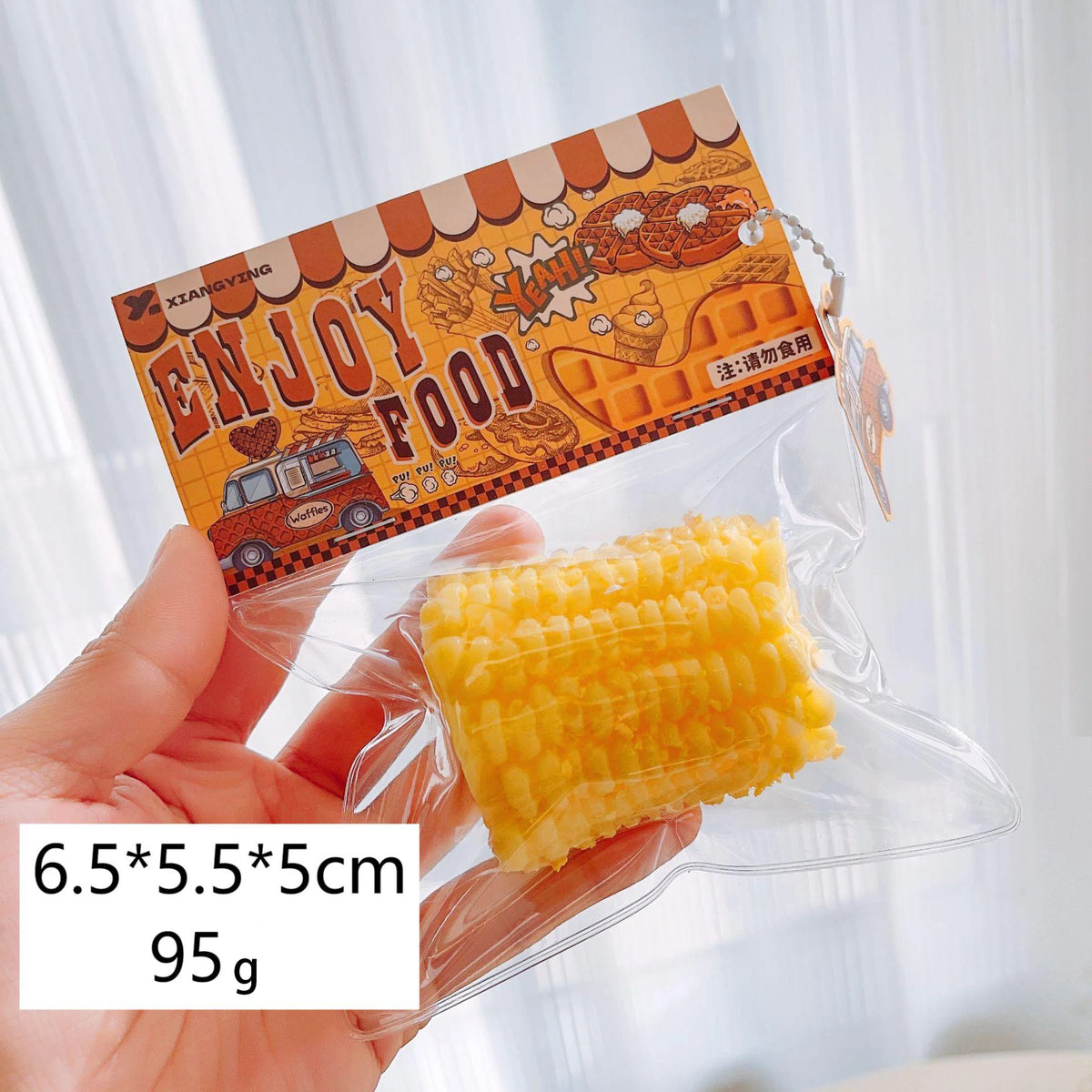 Food squeezing toys, soft and sticky with slow rebound, squeeze and relax jelly stress relief toys, for children and adults.