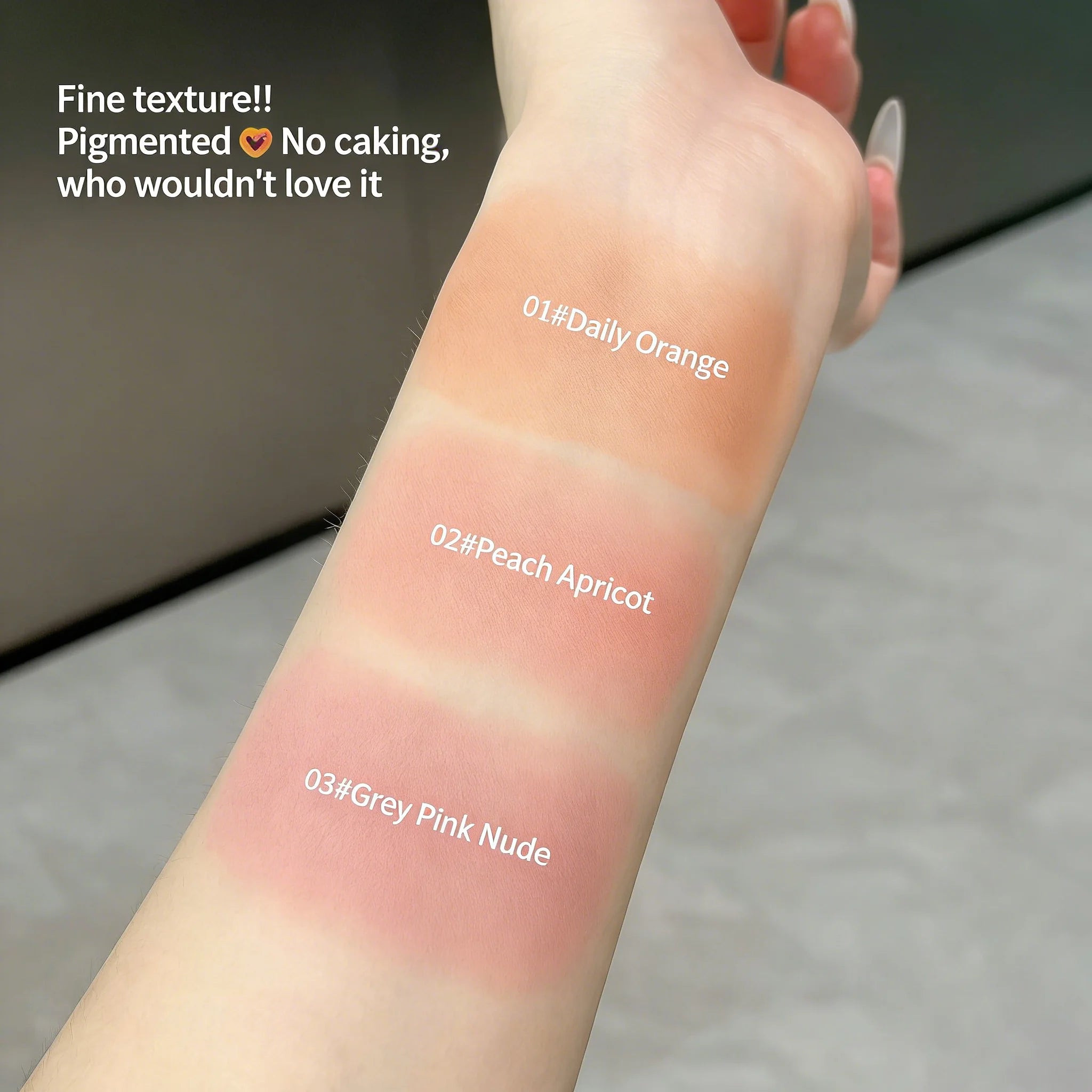 YUANMO Daily Matte Blush Collection