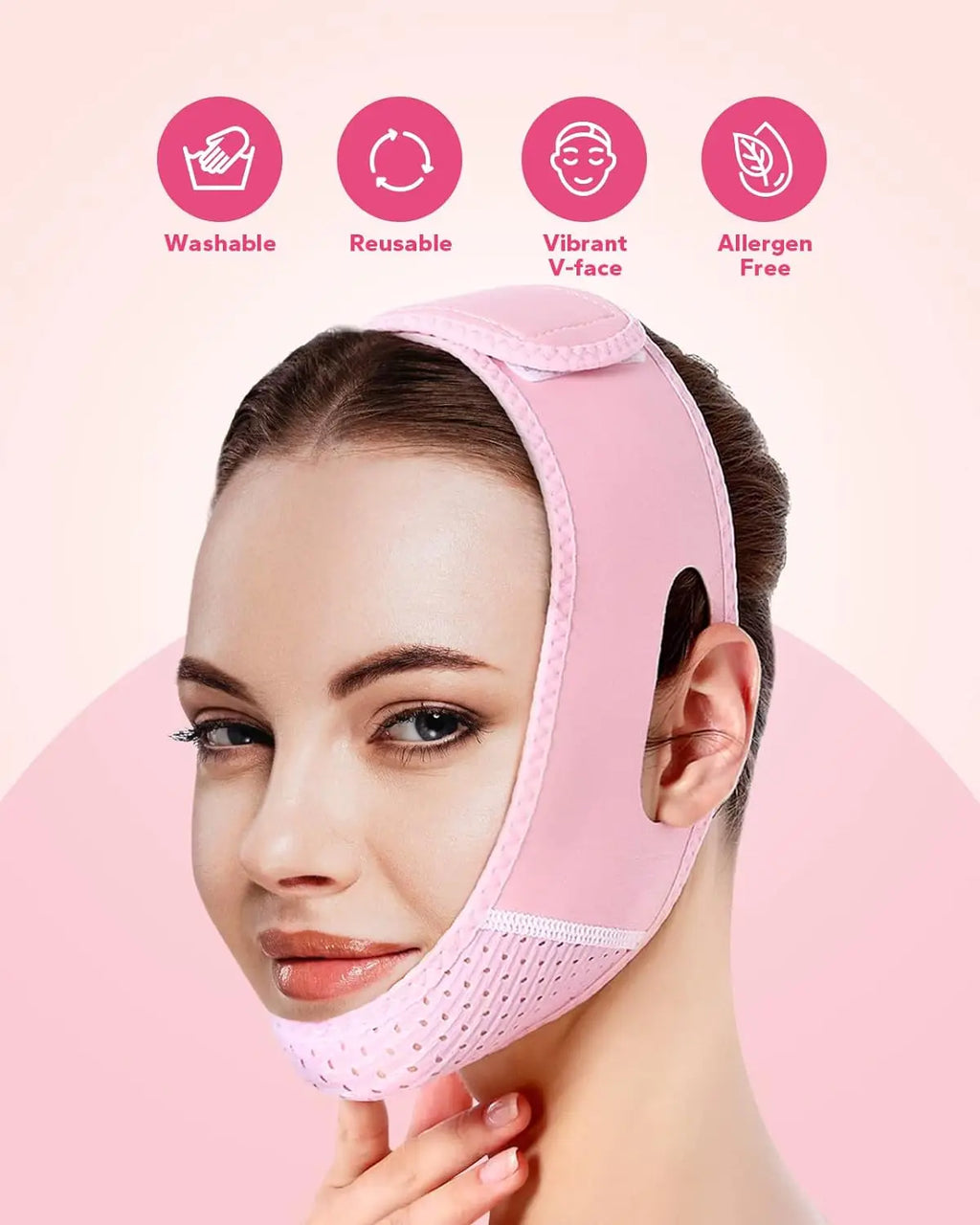V Line Mask | Chin Strap