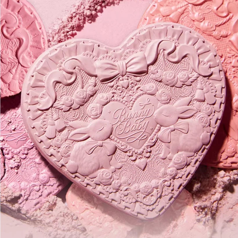 Bunny Garden Collection Embossed Blush