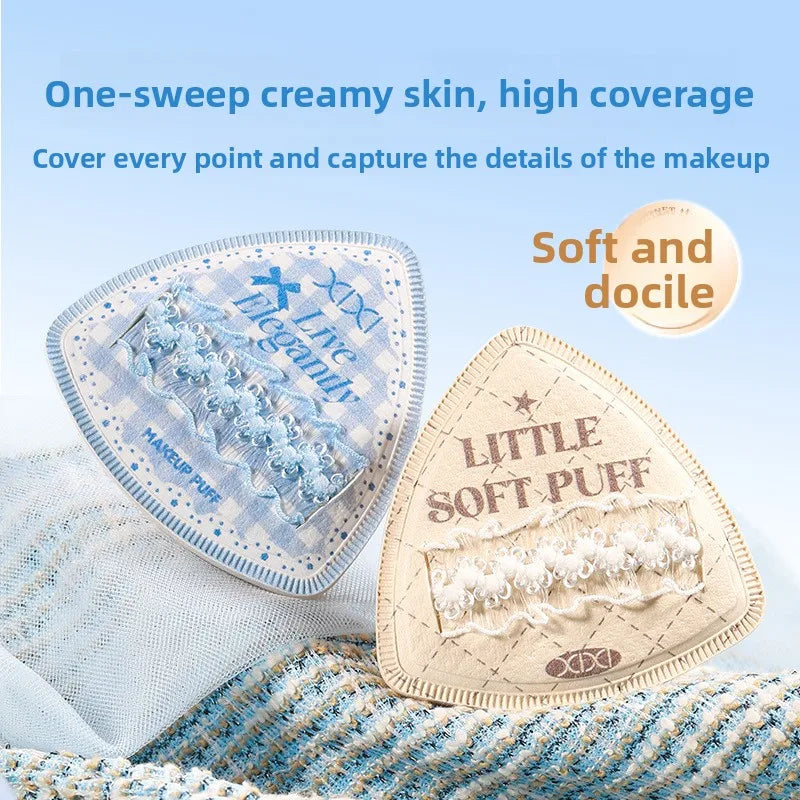2Pcs Latex Free Makeup Puff