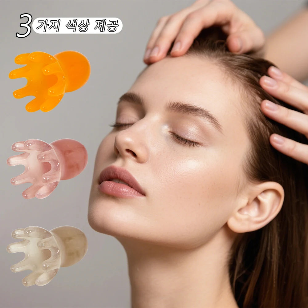 Cute Octopus Scalp Massager