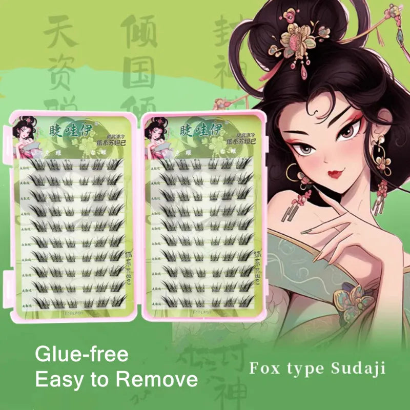Fluffy Manga Fox False Eyelashes