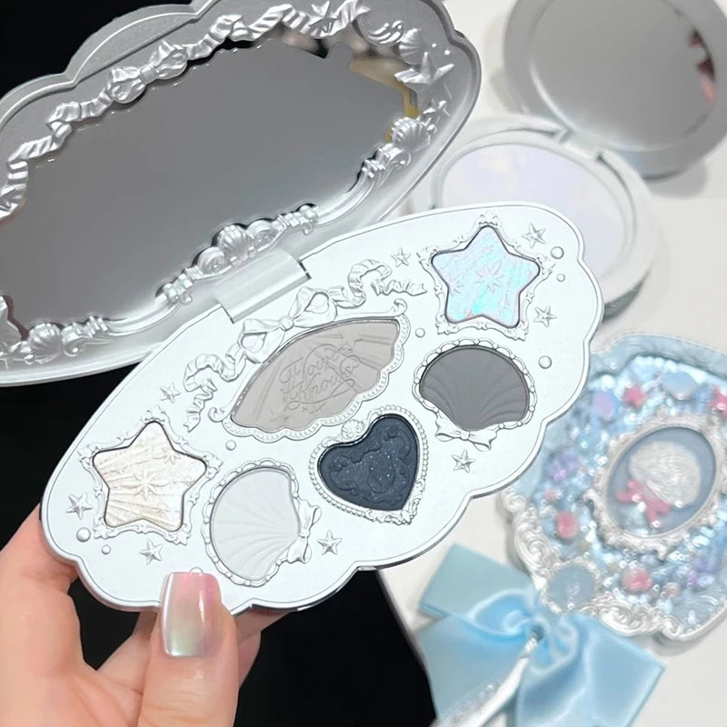 Shell Pearl Collection Matte Pearl Six Color Eyeshadow Palette