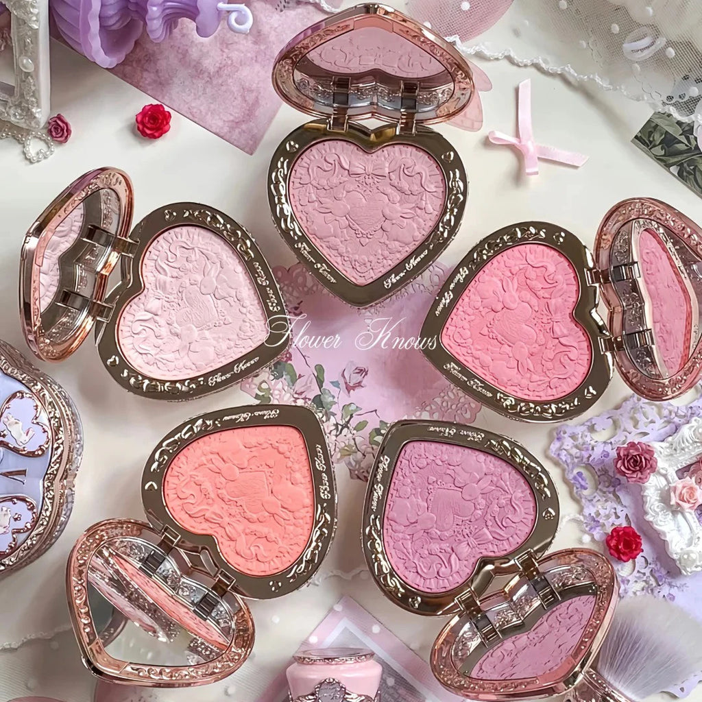 Bunny Garden Embossed Soft Matte Blush