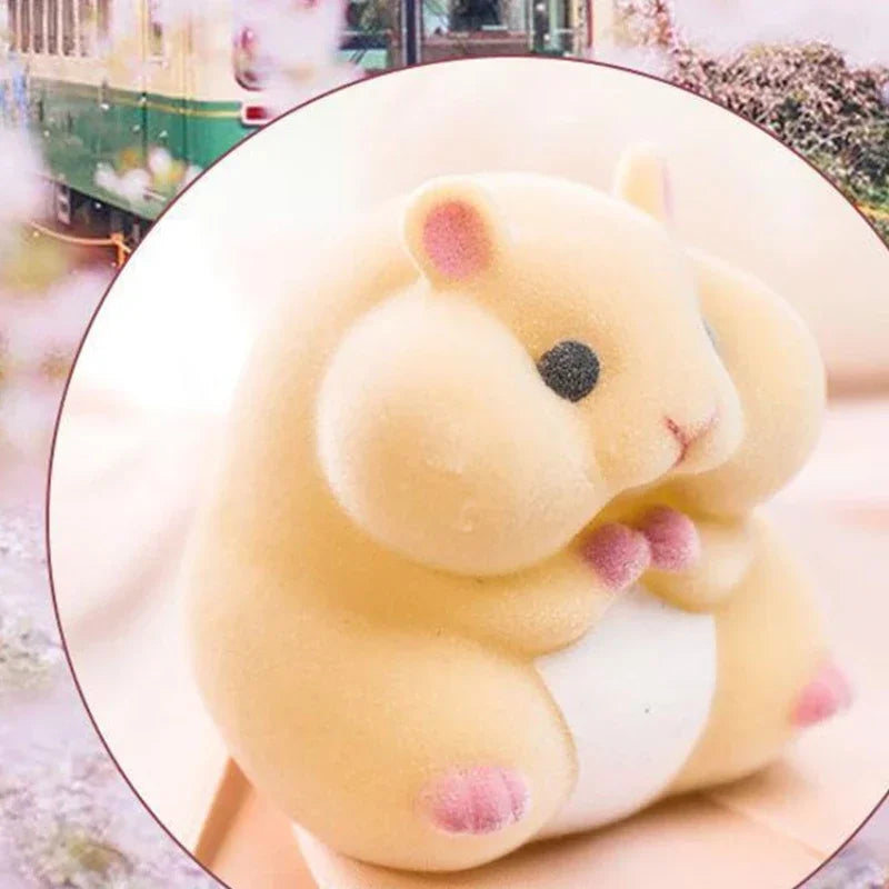 Japan YELL Milky Soft Hamster Plush Squeeze Toy