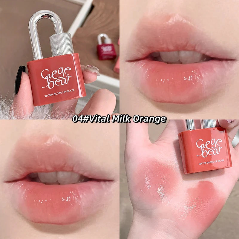 Gege Bear Lock Sweetheart Lip Glaze