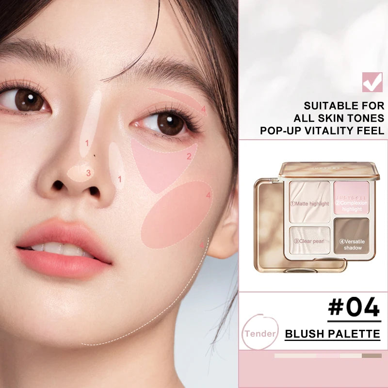 Judydoll Highlighter & Contour Palette