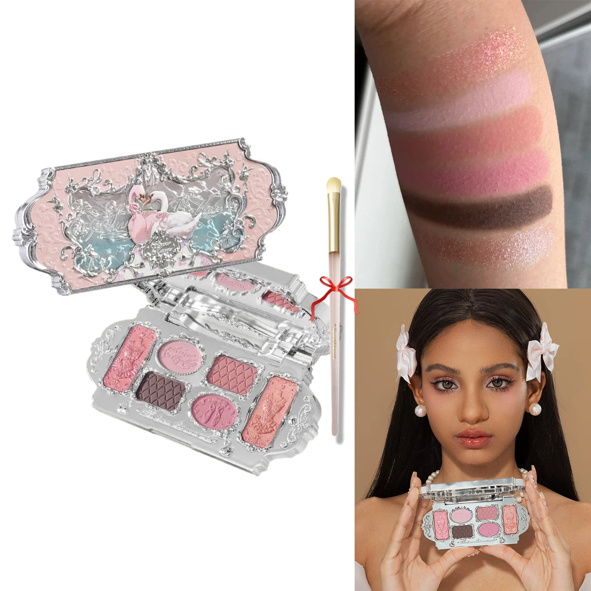 Swan Ballet 6 Color Eyeshadow Palette