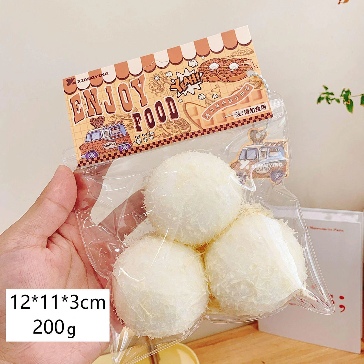 Food squeezing toys, soft and sticky with slow rebound, squeeze and relax jelly stress relief toys, for children and adults.