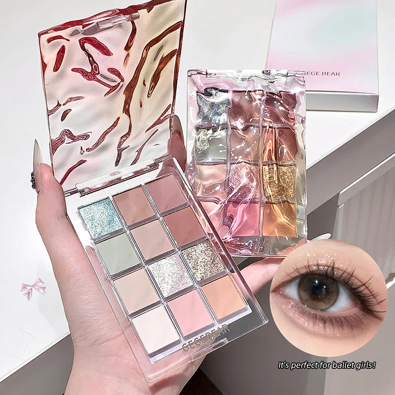 Gege Bear Water Wave Eye Shadow Palette