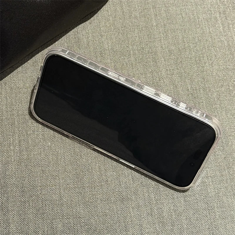 Magnetic Pearl Bowknot Stand Phone Case