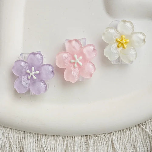 2pcs Cherry Blossom Flower Cable Protector