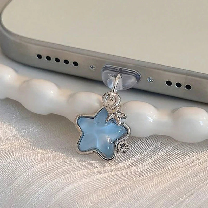 Diamond Star Dust Plug Charm