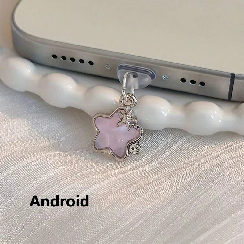 Diamond Star Dust Plug Charm
