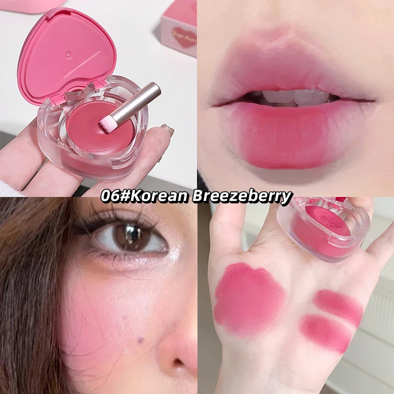 Gegebear Love Lip and Cheek Cream Matte Powder