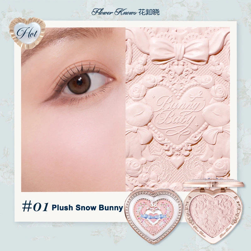 Bunny Garden Embossed Soft Matte Blush